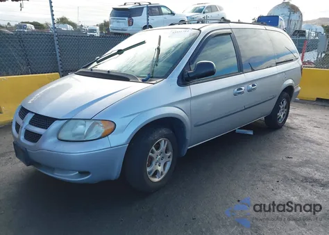 2002 Dodge Grand Caravan Ex from USA, damaged, VIN 2B4GP74L52R645563